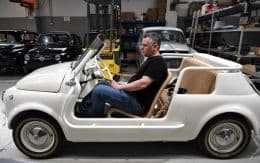 Fiat 500 fær nýtt líf með rafmótorum