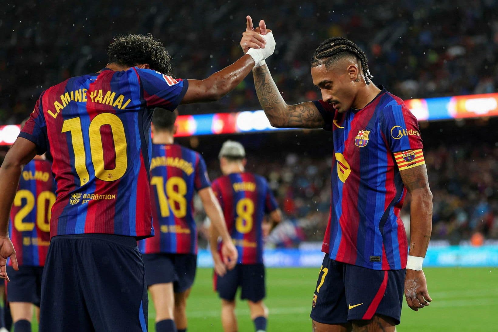 Raphinha skorar eins og Messi