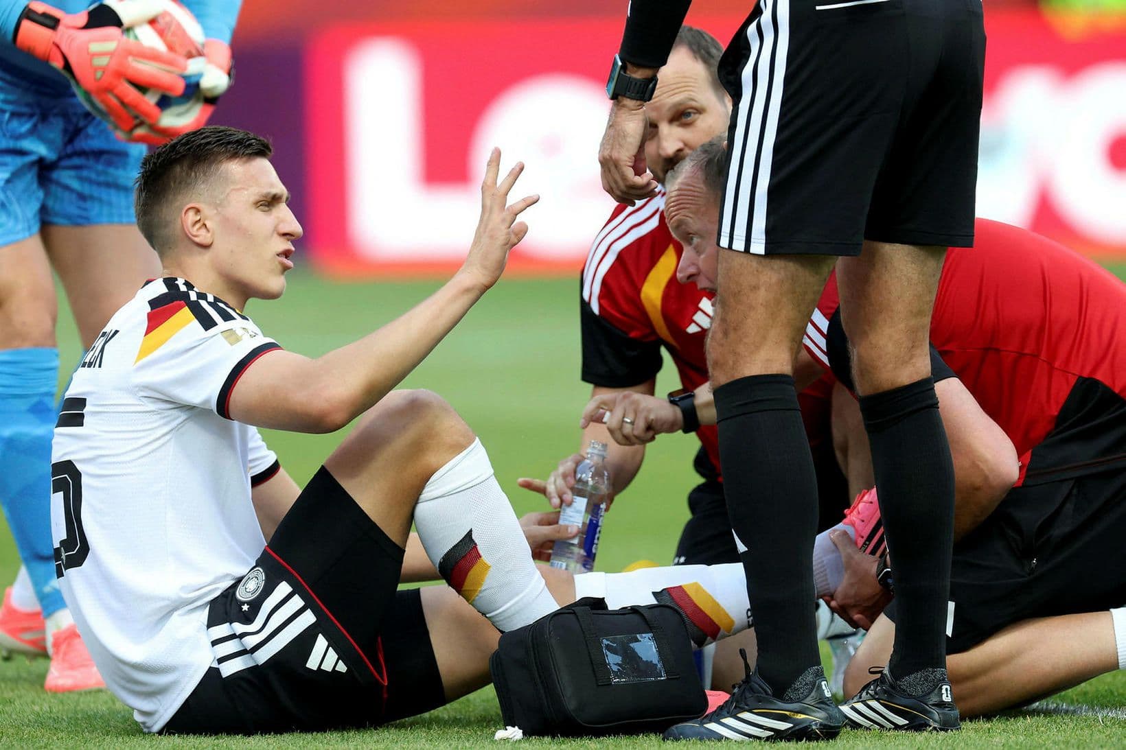 Nico Schlotterbeck meiddur á heimsmeistaramóti