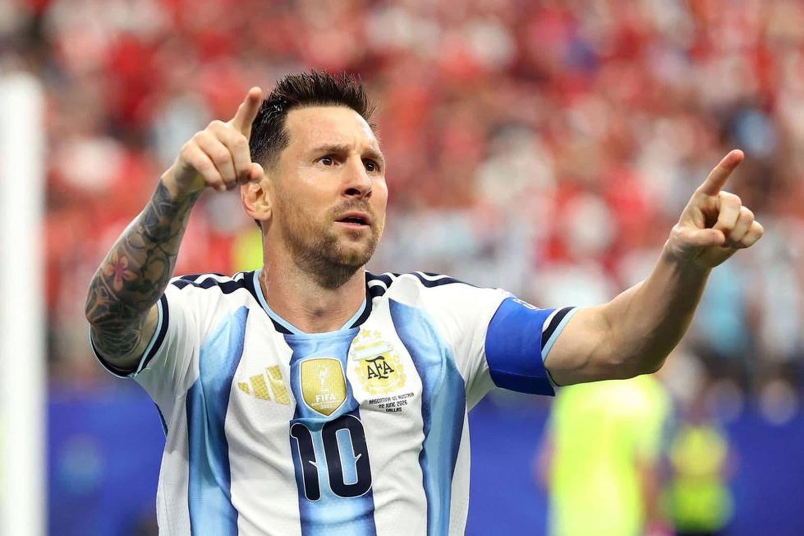 Messi slær markamet á heimsmeistaramóti