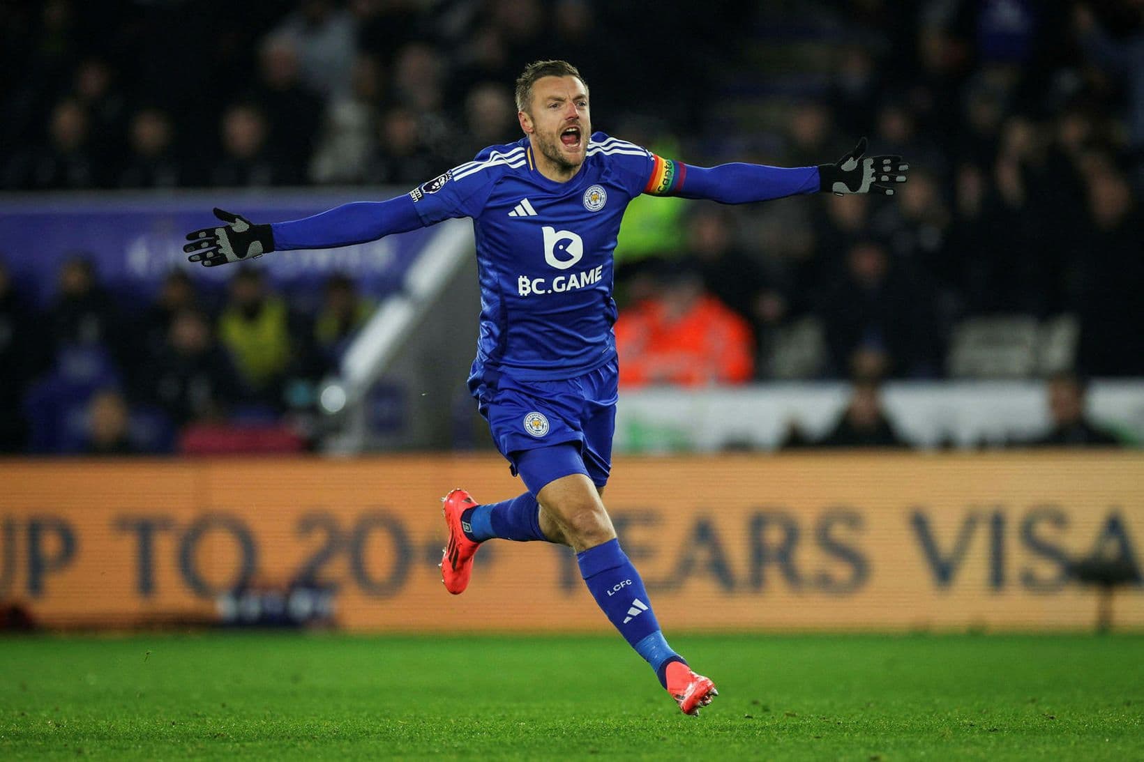 Jamie Vardy gengur til liðs við Burnley