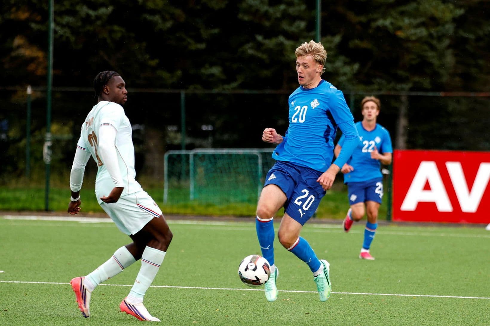 Íslenska U21 liðið jafntefli við Frakka