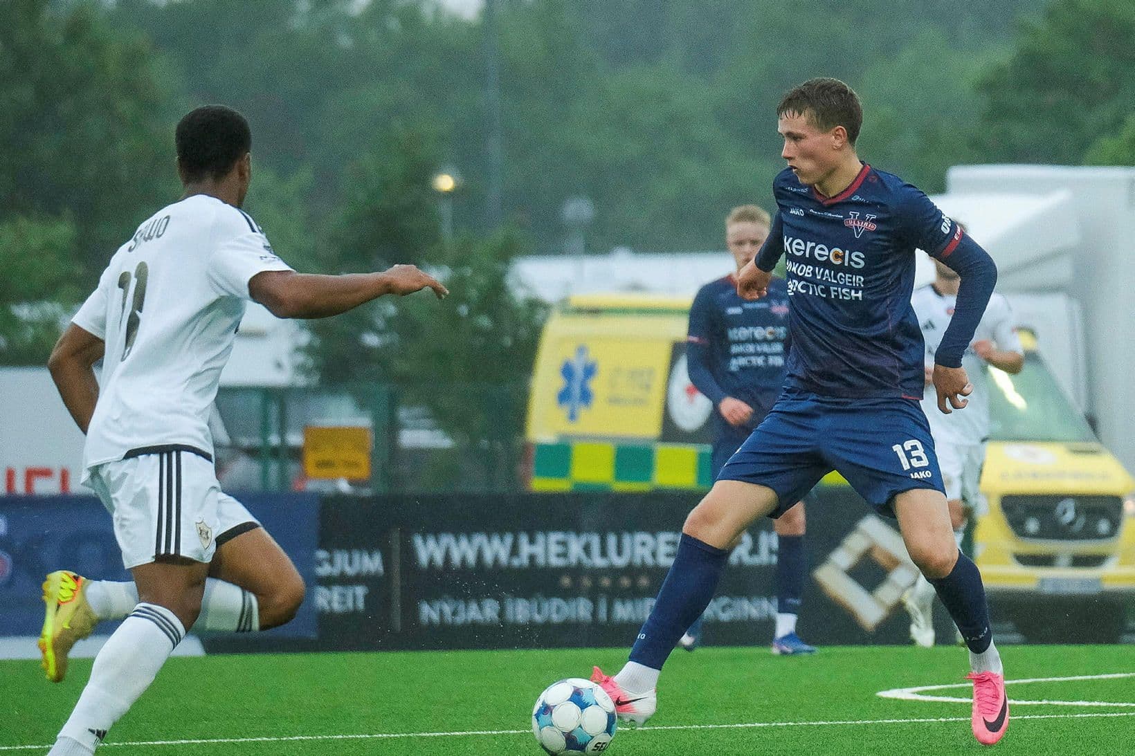Vestri spilar gegn RFS í Lettlandi