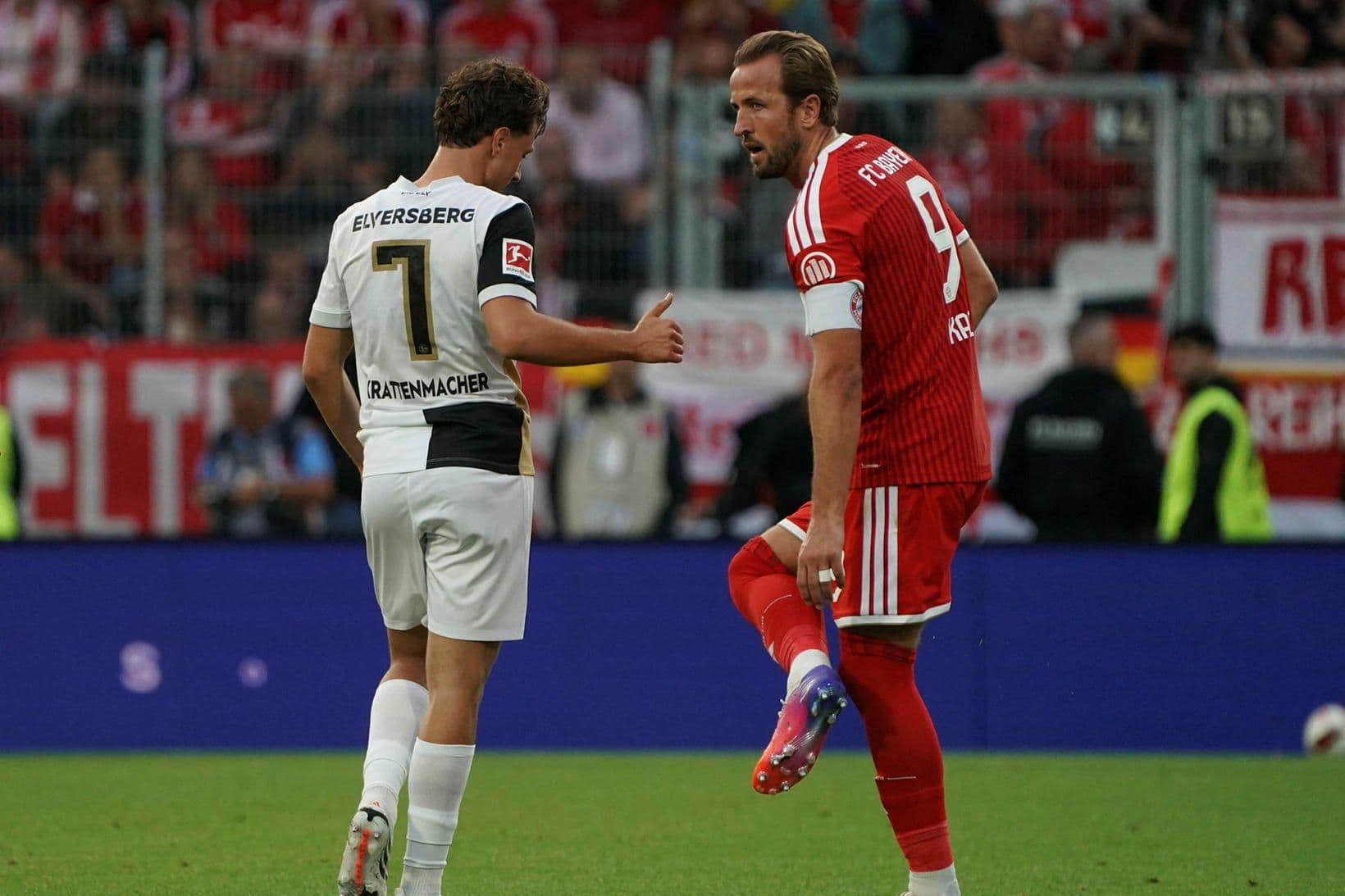 Harry Kane skorar sigurmark fyrir Bayern