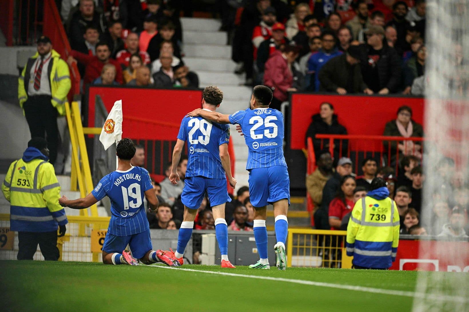 Brighton sigrar Manchester United í spennandi leik