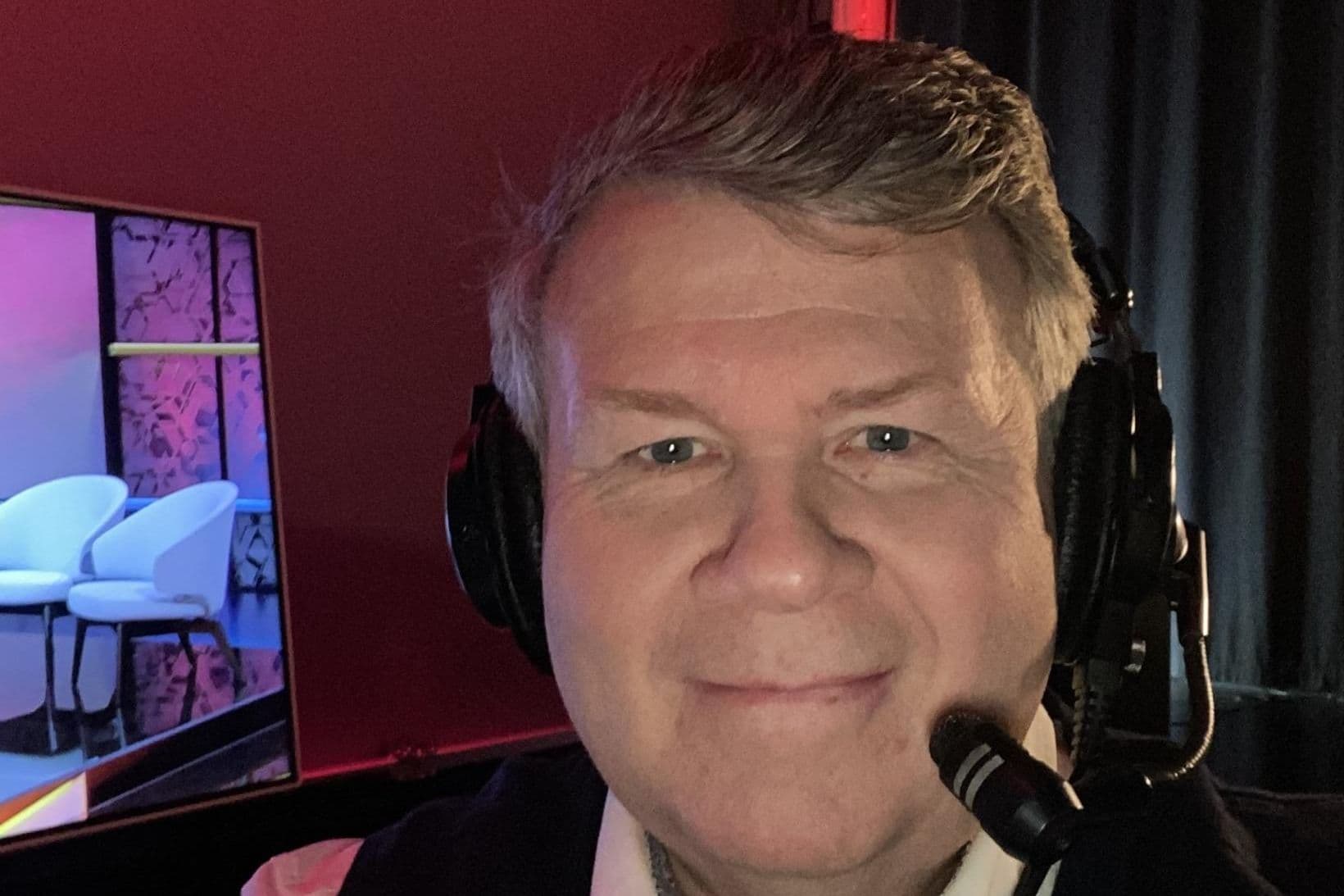 Hörður hissa á fagnaði í fótboltaleik