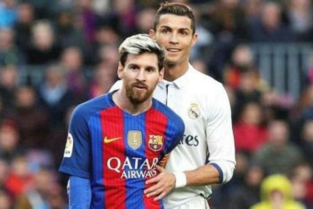 Ronaldo sendir Messi falleg skilaboð