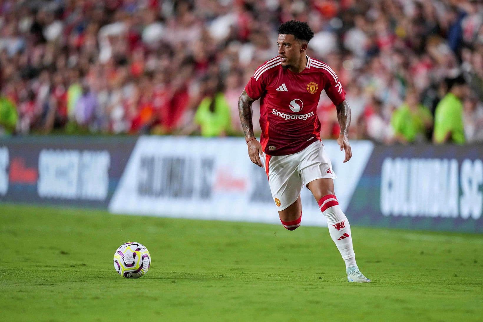 Jadon Sancho kveður Manchester United