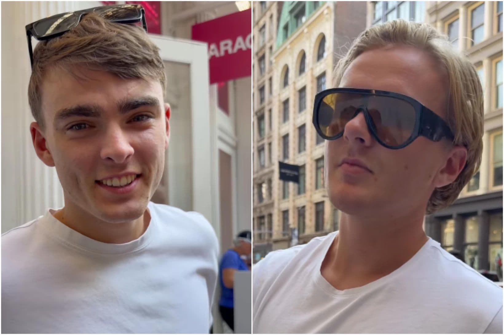 Íslenskir strákar í New York