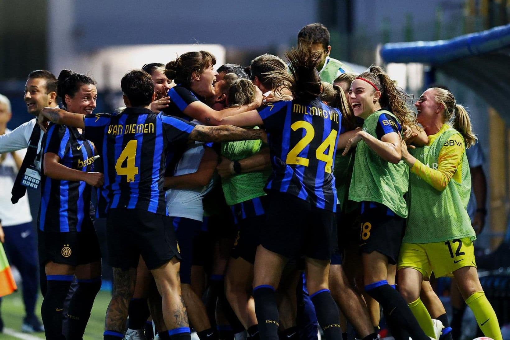 Cecilía bjargar Inter í fótbolta