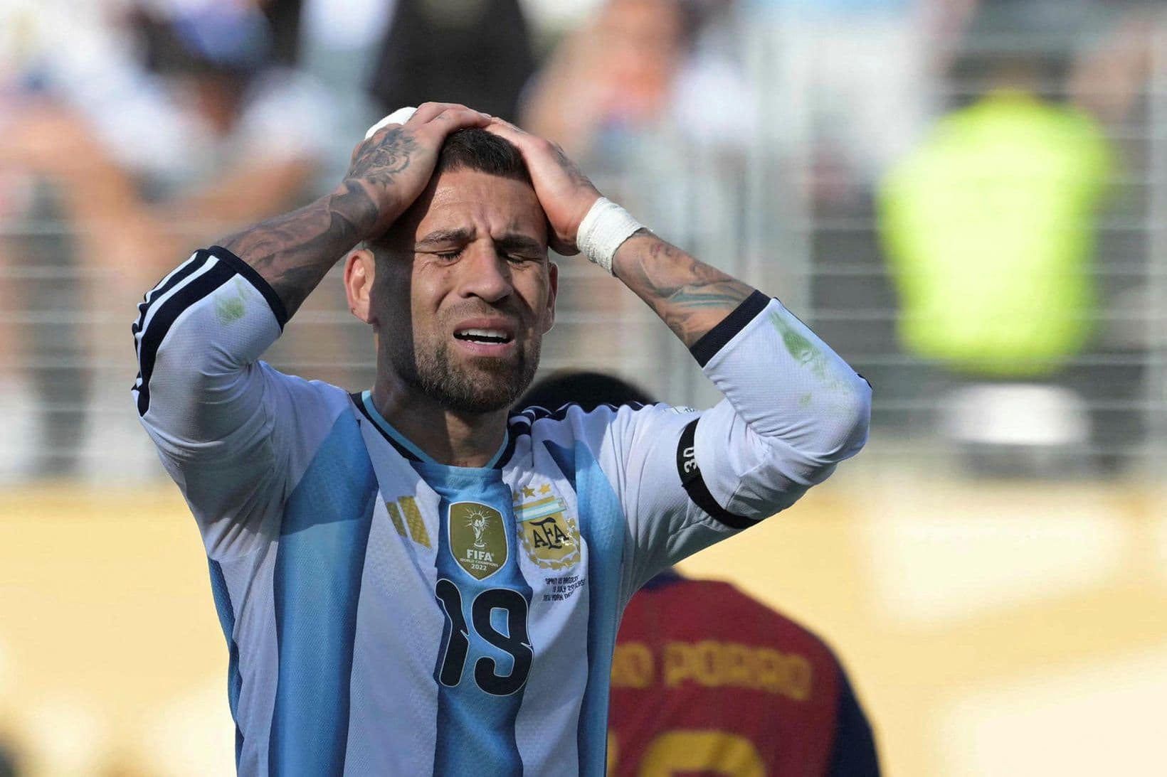 Nicolás Otamendi kveður landsliðið