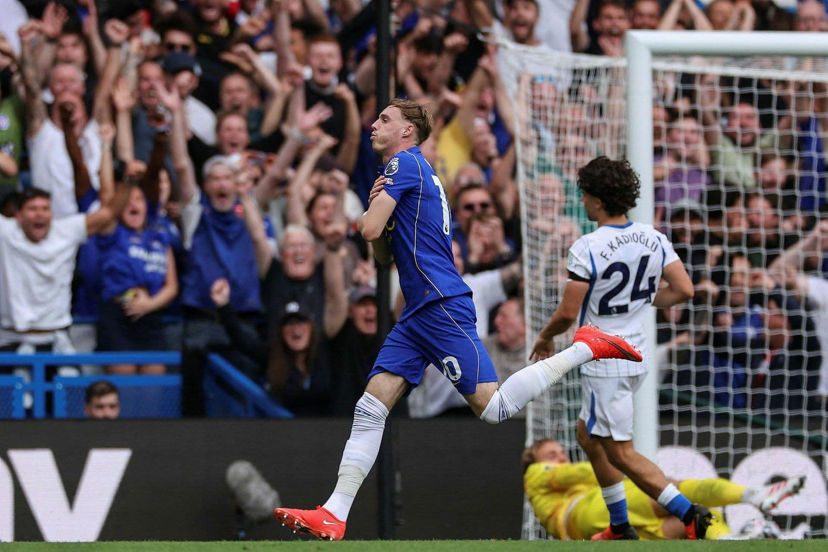 Chelsea vinnur Brighton í spennandi leik