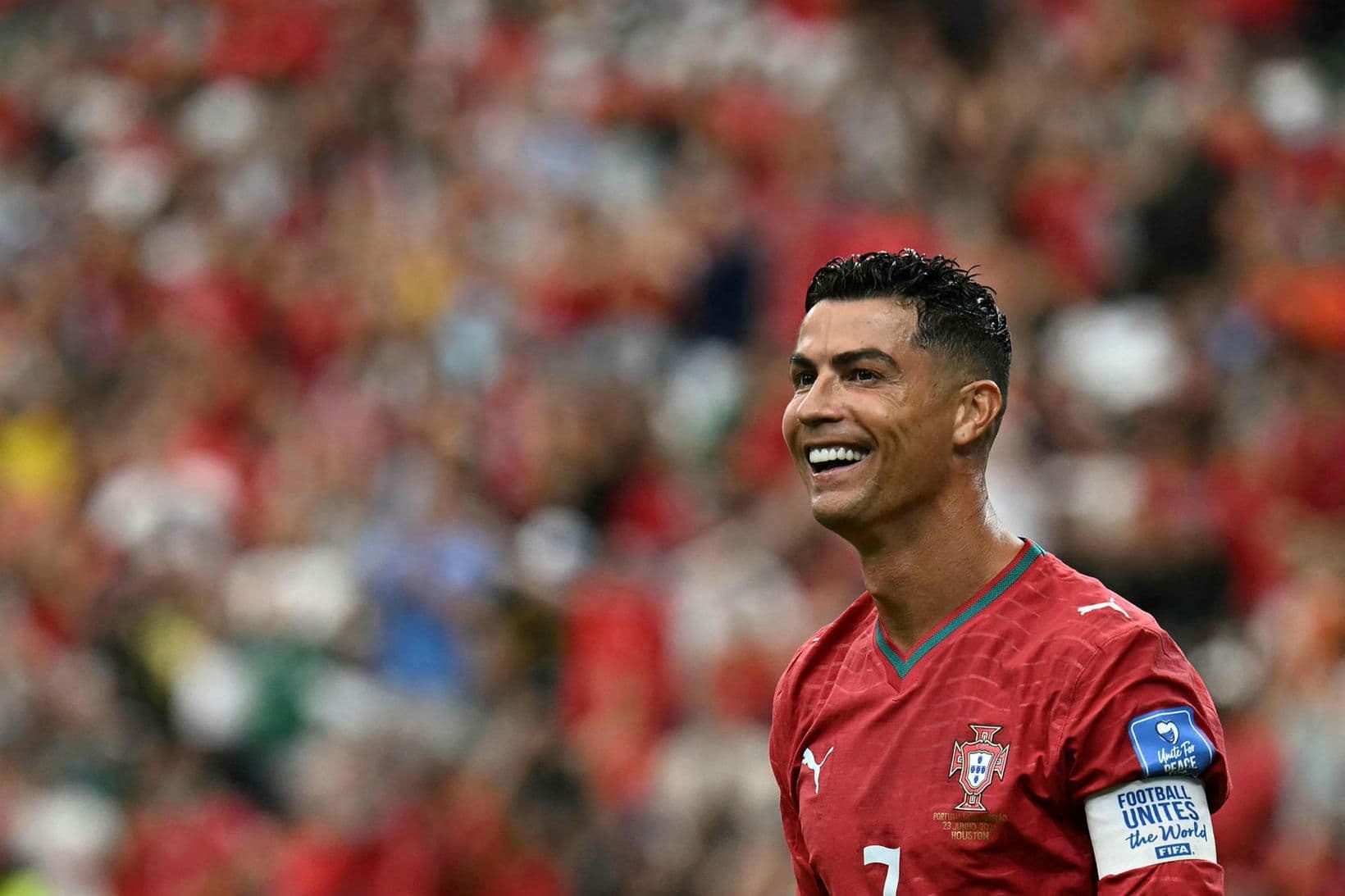Ronaldo nýtur fótboltans