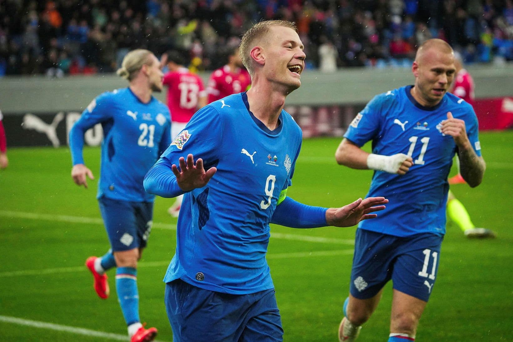 Ísland nálægt því að komast upp í B-deild
