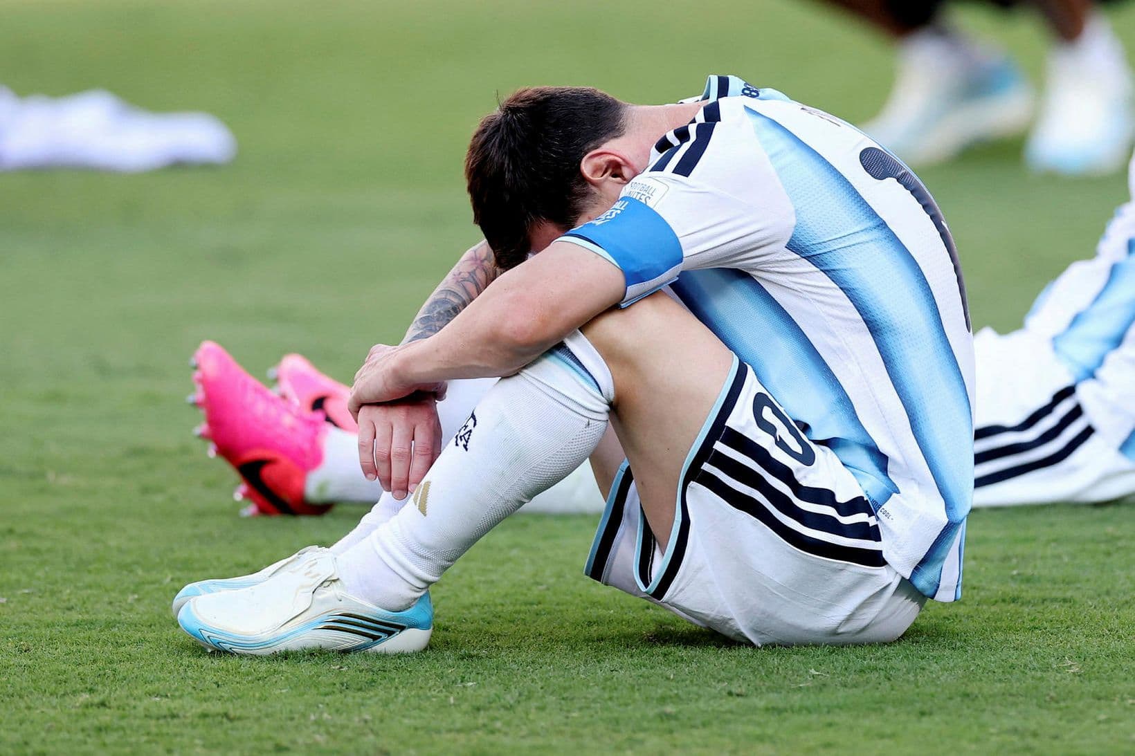 Messi talar um tap Argentínu í fótbolta