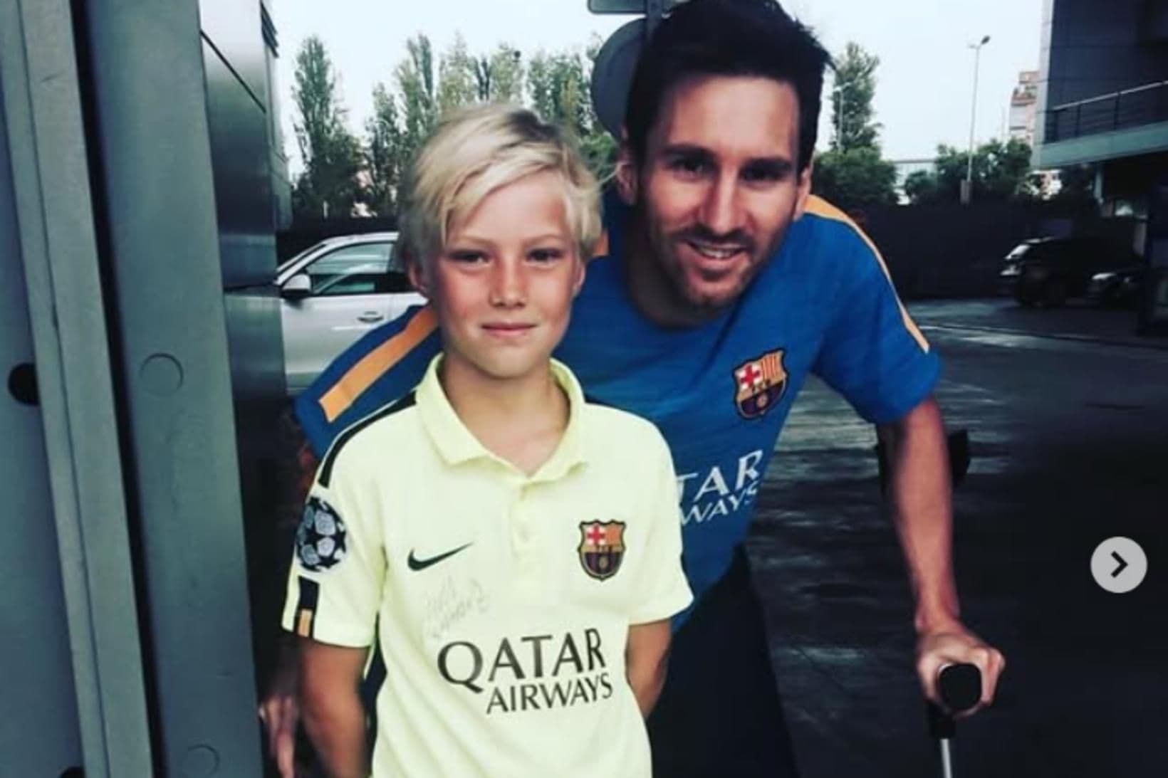 Daníel hittir Messi
