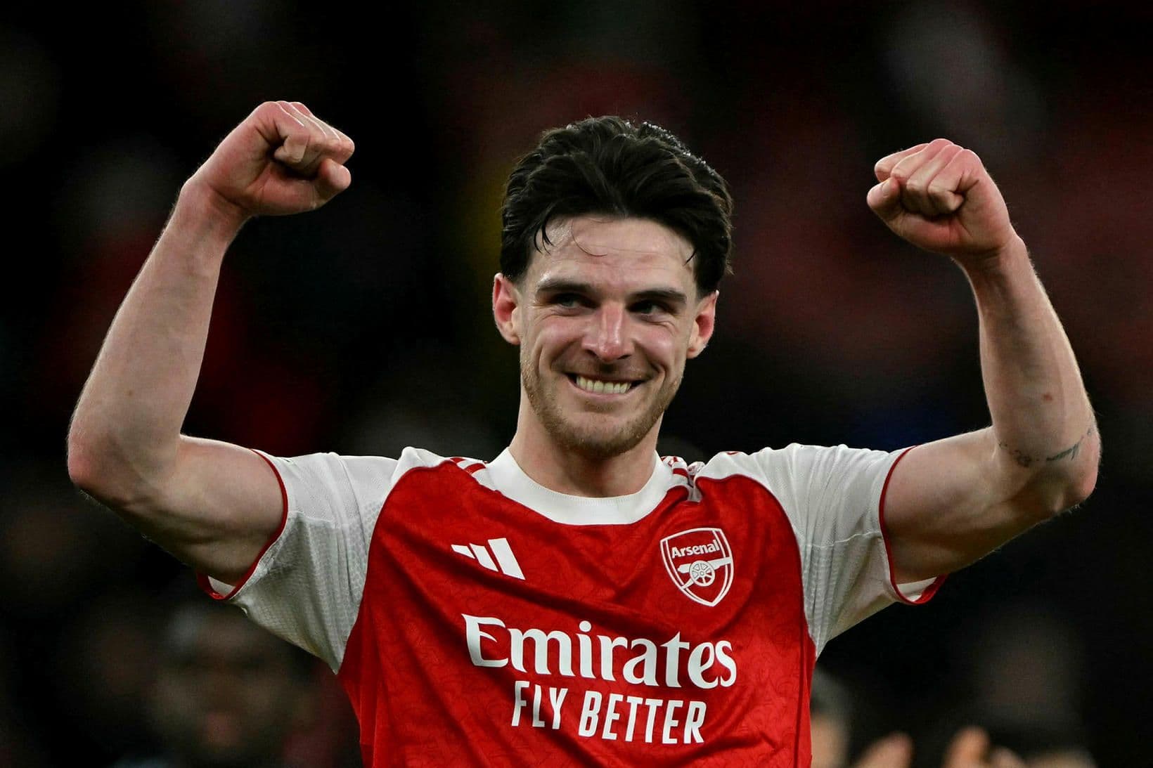 Declan Rice bestur hjá Arsenal