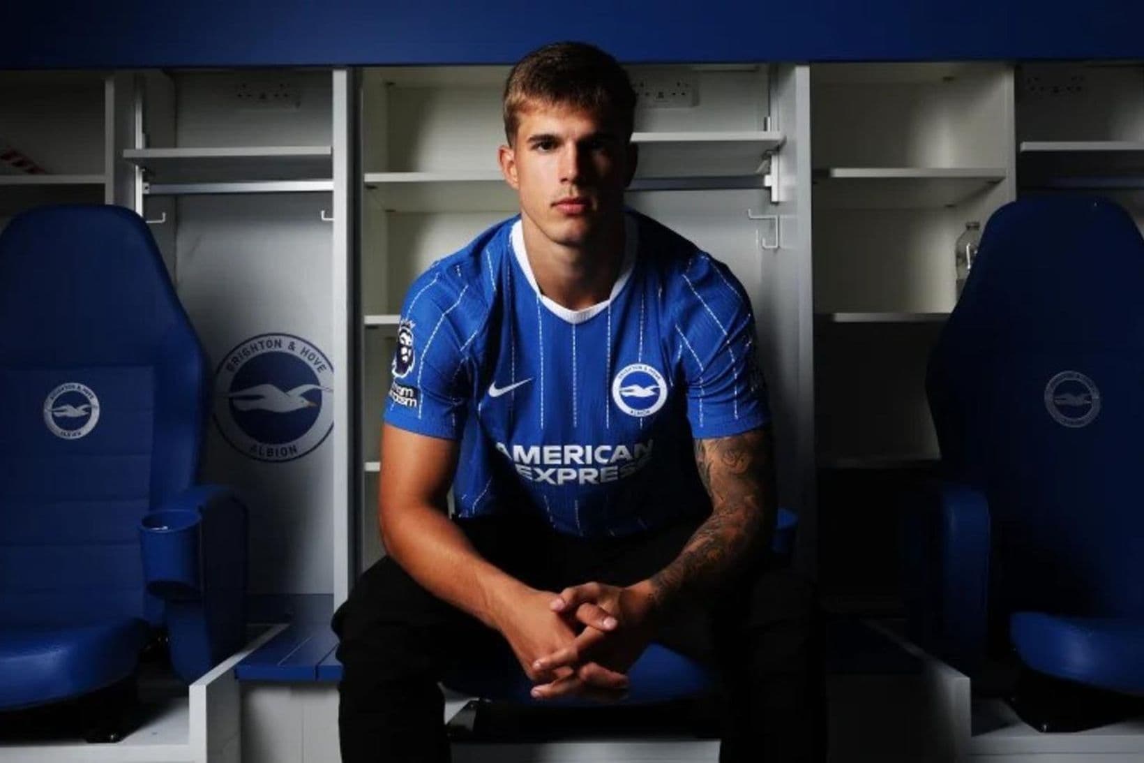 Luka Vuskovic kemur til Brighton